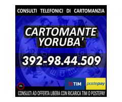 STUDIO DI CARTOMANZIA YORUBA - CONSULTI TELEFONICI