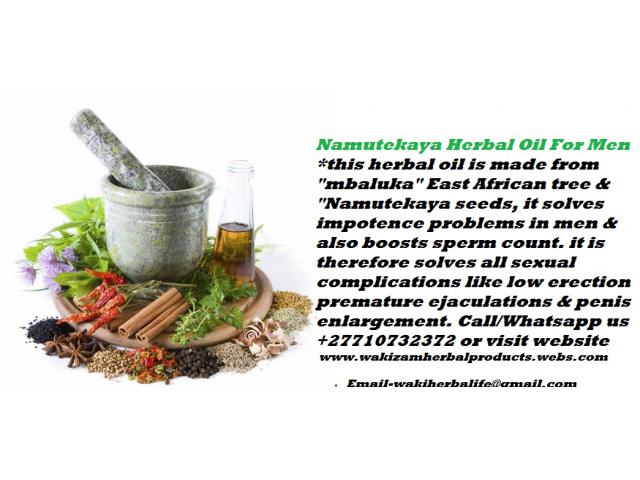 Namutekaya Herbal Oil For Impotence Male Enhancement Call +27710732372 Pietermaritzburg