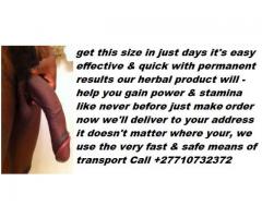 Add Size & Power On Your Manhood Naturally With No Side Effects Call +27710732372 Durban