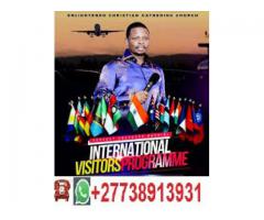 REGISTER FOR INTERNATIONAL VISITORS PROGRAM@ECG CHURCH BUSHIRI MINISTRIES+27738913931